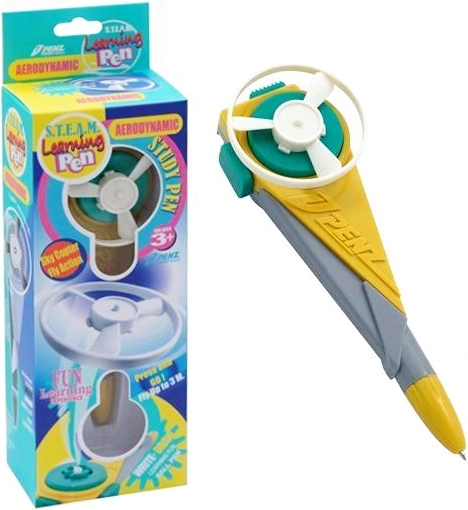 Penna con disco volante a scatto