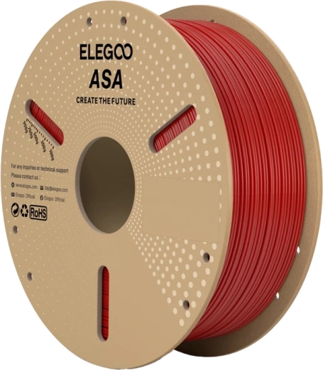 Filamento Elegoo ASA rosso 1,75 mm