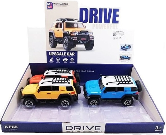 Auto fuoristrada Toyota FJ con luci e suoni - 1 pezzo