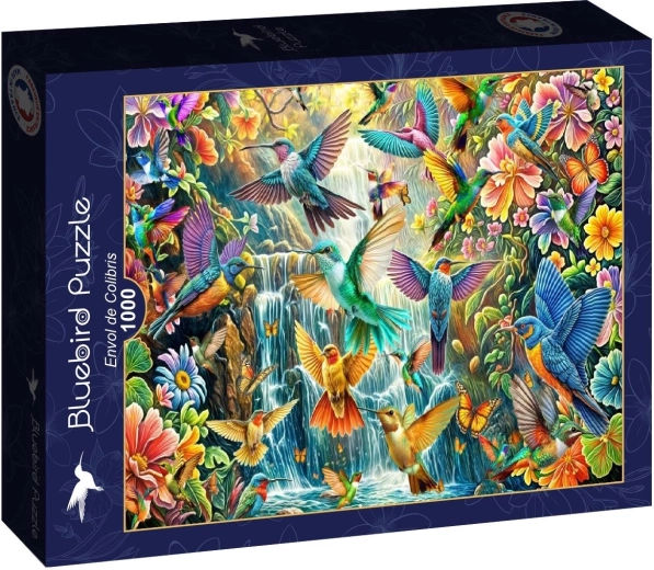 Puzzle Bluebird volo di colibrì 1000 pezzi