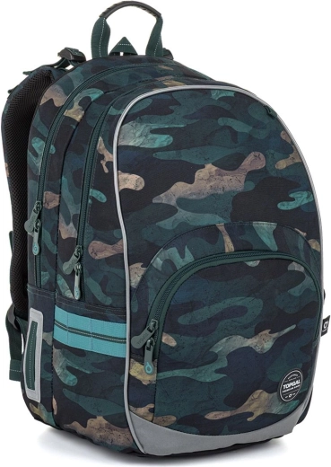 Zaino scolastico Topgal KIMI – mimetico urbano