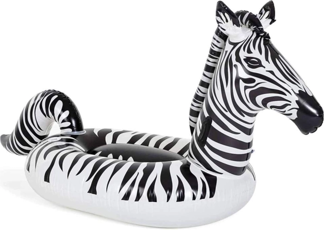 Materassino gonfiabile zebra con illuminazione LED