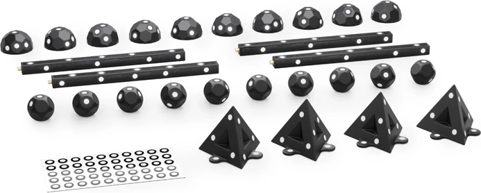Revopoint set di blocchi di riferimento e marker per scansione 3D