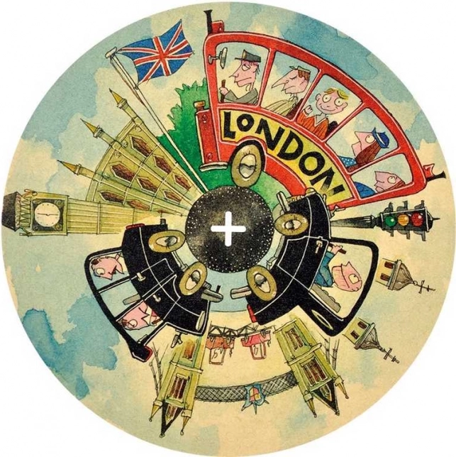 ARToy City Disk intorno al mondo: Londra – modello meccanico in legno