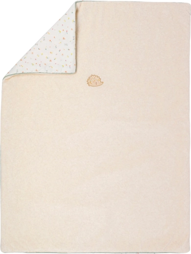 Nattou coperta per bambini double-face in velour/cotone 100 × 75 cm Mila, Zoe & Lana