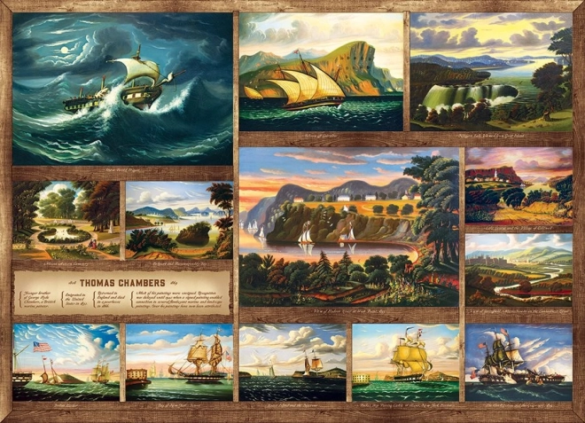 Puzzle COBBLE HILL Thomas Chambers 1000 pezzi