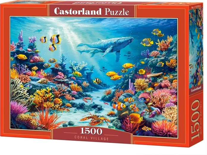 Puzzle Castorland Villaggio corallino da 1500 pezzi