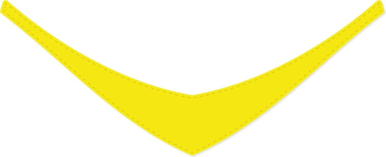 Foulard giallo per peluche