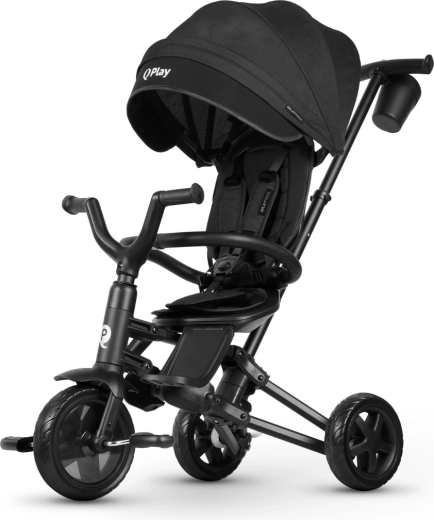 Triciclo pieghevole QPlay Nova Niello black