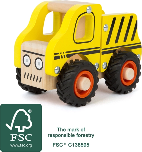 Veicolo da costruzione in legno Small Foot