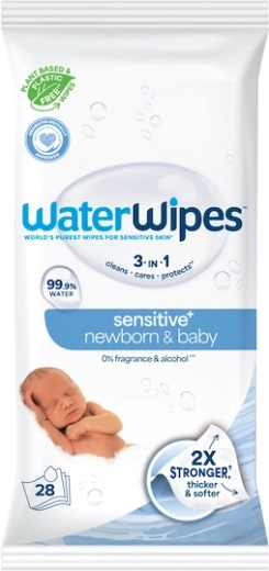 Salviettine umidificate WaterWipes Newborn & Baby 3in1 28 pz