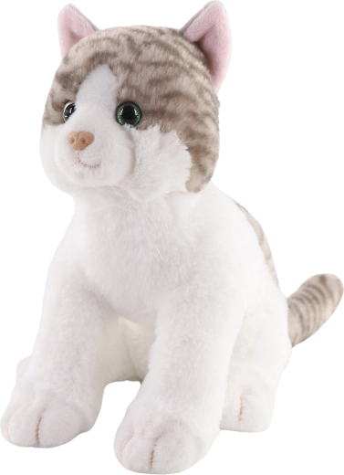 Gatto di peluche seduto 25 cm