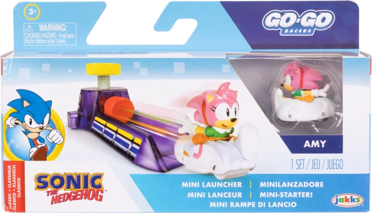 Set mini lanciatore Sonic Go Go Racers