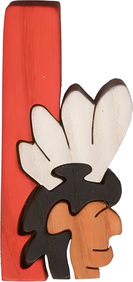 Fauna Alfabeto - Lettera I indiano