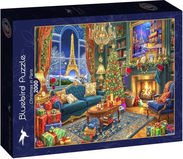Puzzle Bluebird Natale a Parigi 2000 pezzi