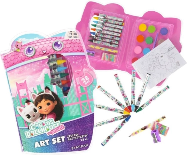Set artistico Gabby's Dollhouse in astuccio 28 pz