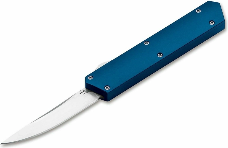 Böker Plus Kwaiken OTF Blue coltello automatico 8,1 cm, blu