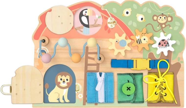 2Kids Toys tavola delle attività a forma di casetta con animaletti