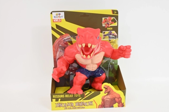 Behemoth dinosauro T-Rex morbido rosso