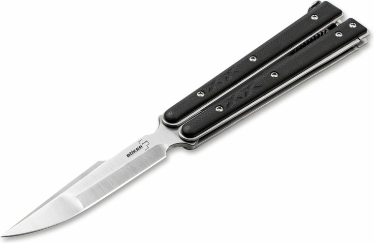 Böker Plus Balisong Tactical Small coltello a farfalla tattico compatto