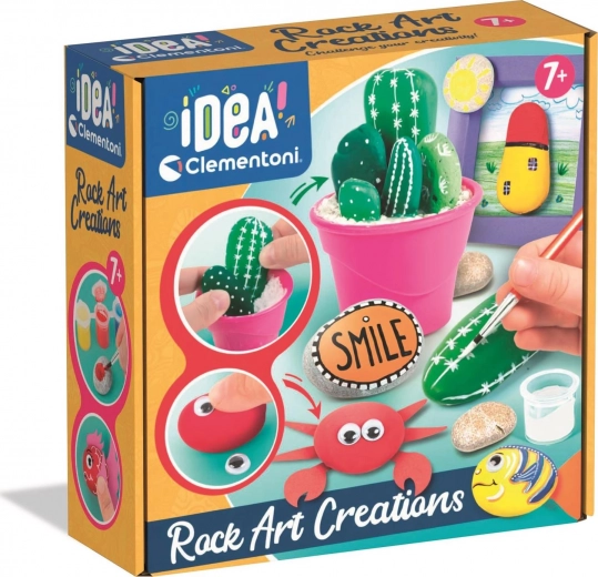 Clementoni Idea set creativo per decorare pietre