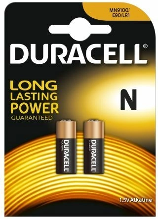 Batterie alcaline Duracell N 1,5 V, 2 pz