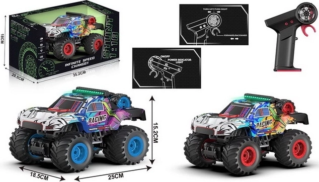 Auto RC fuoristrada Stunt Off-Road
