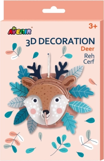 Decorazione 3D cervo