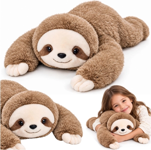 Bradipo di peluche con zampe lunghe 60 cm