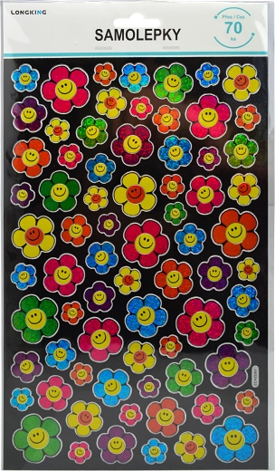 Adesivi fiori – set da 100 pezzi