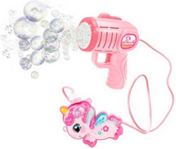 Pistola per bolle con serbatoio esterno – unicorno 280 ml