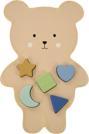 Puzzle in legno a incastro Jabadabado orsetto