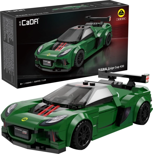 Set di costruzione CaDA auto da corsa LOTUS Exige Cup 430 – 319 pezzi (scala 1:24)