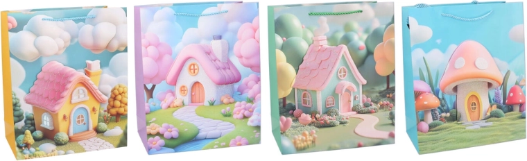 Borsa regalo per bambini M 26 × 32 × 10 cm