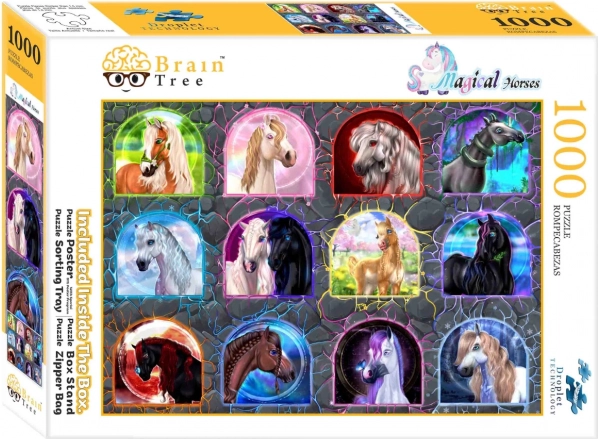 Puzzle Cavalli Magici 1000 Pezzi