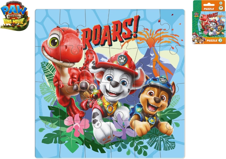 Puzzle Paw Patrol: The Dino Movie, 24 pezzi