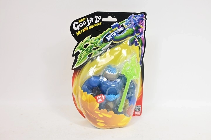 Heroes of Goo Jit Zu Thrash Meteor Madness – action figure da schiacciare e allungare
