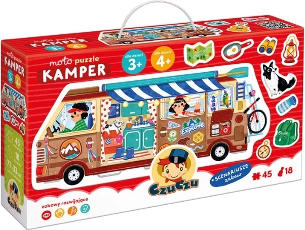 CzuCzu moto puzzle camper