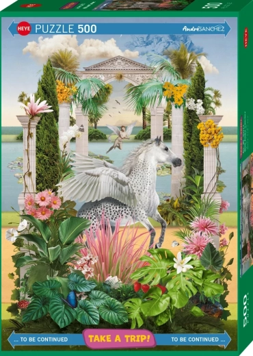 Puzzle HEYE Take a Trip! André Sanchez 500 pezzi