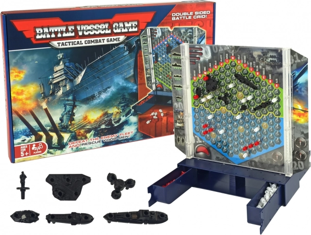 Gioco logico-strategico Ship Battle Grey