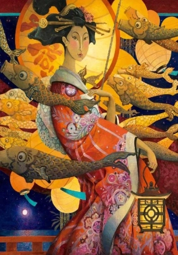 Puzzle CLEMENTONI Danza Koinobori 1500 pezzi