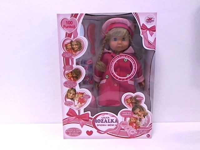 Bambola interattiva Bayer Charlene con valigetta, 46 cm