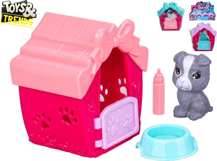 Cagnolino con cuccia e accessori Toys&Trends