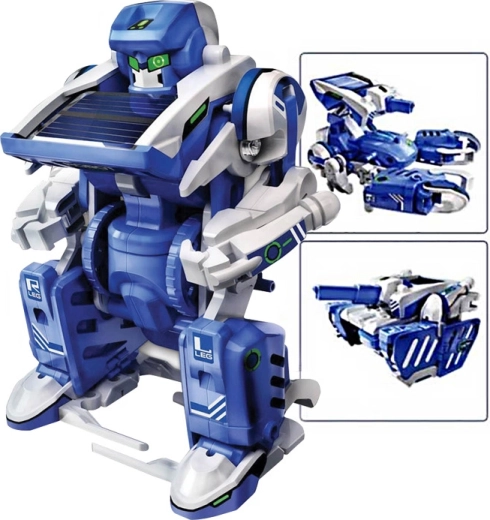 Robot solare 3in1 Sparkys – kit di costruzione per bambini