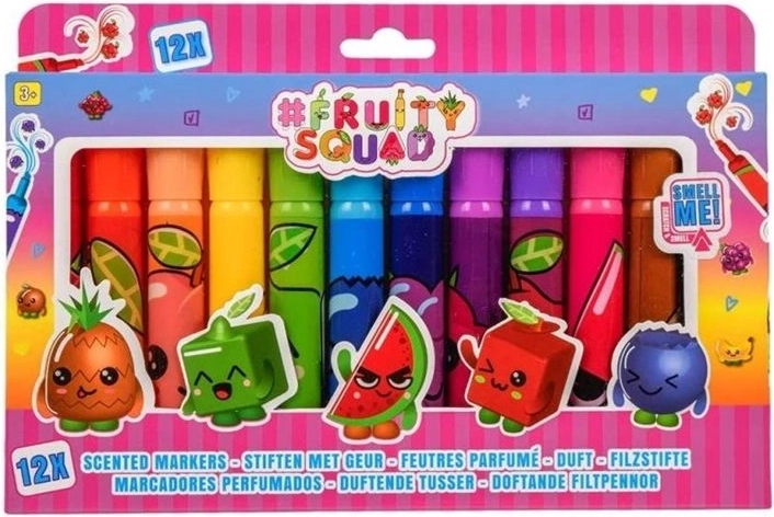 Fruity Squad pennarelli profumati 12 pz