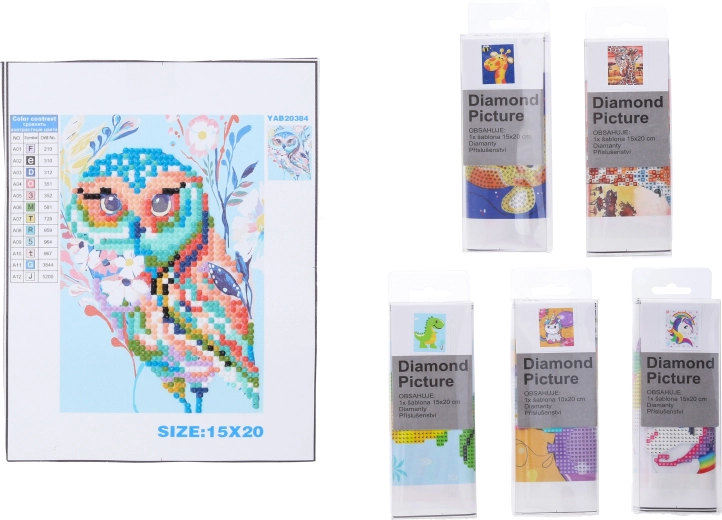 Set per pittura diamantata animali