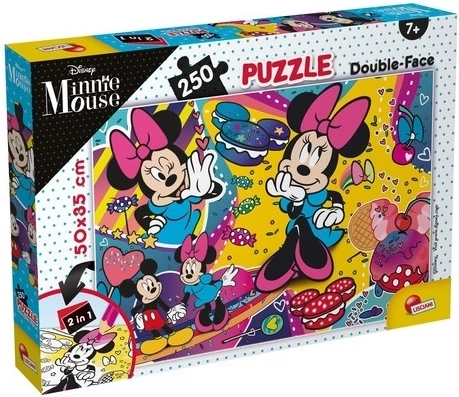 Puzzle double face Lisciani Minnie 250 pezzi