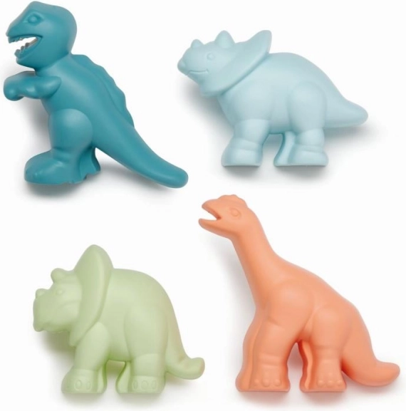 Set di formine dinosauri 4 pezzi