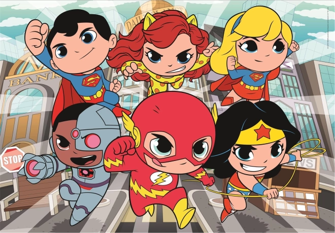 Puzzle Clementoni DC Super Friends MAXI 104 pezzi