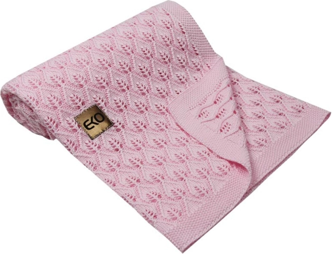 EKO coperta in bambù Rose Pink 80 × 100 cm